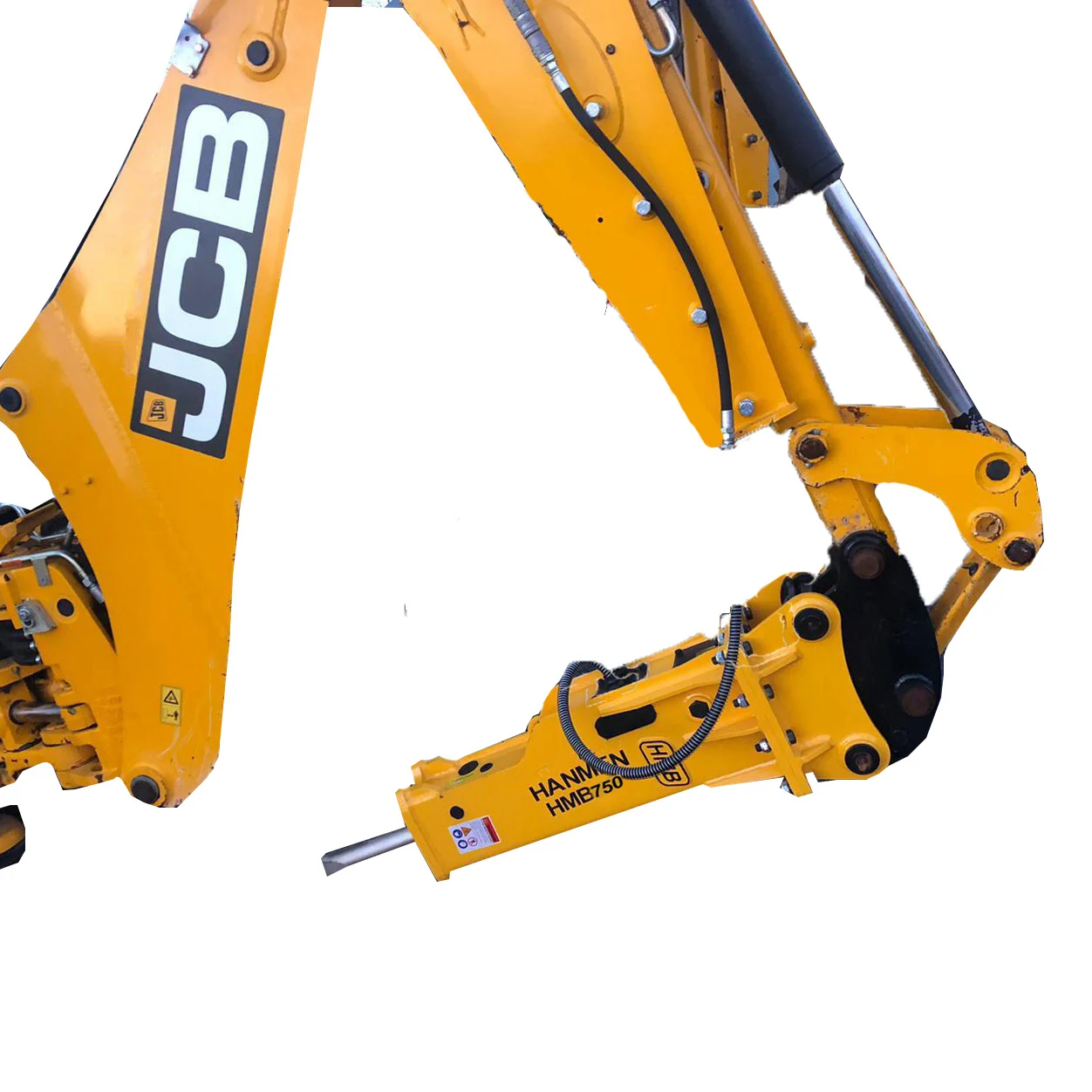 Mini Tractor Attachment Hydraulic Rock Breaker SB43 75mm Chisel Box Silenced Type Hydraulic Hammer