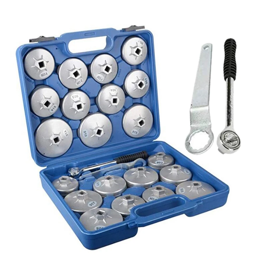 Набор инструментов для снятия масляного фильтра, 23 шт.