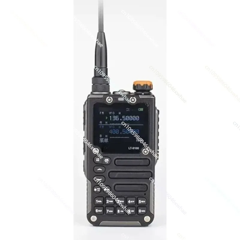 

For LT-9100 Walkie Talkie Quad Band Remote Camping Interphone with 10Km Ran and Color Screen Handheld Radio