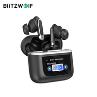 BlitzWolf BW-FYE16 LED Screen TWS Earbuds bluetooth Earphone Colorful Touch Screen Active Noise Cancelling 32h Life Headset