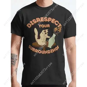 Funny Cats Punk Memes Casual Tshirt Man Woman High Quality Cotton Short Sleeves Fashion Comfortable T-shirt Soft Breathable Tops