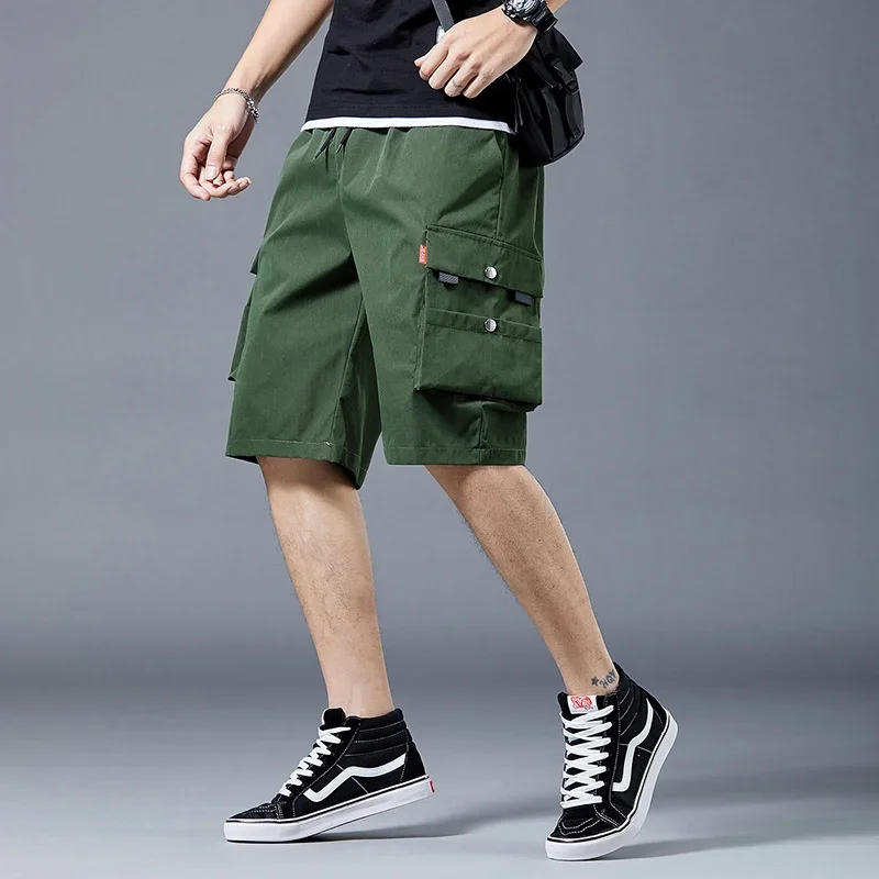 Summer Casual Cargo Shorts For Men 2024 New Multi-pocket Basketball Gym Bermuda Masculina Y2K Streetwear Sports Short Pants