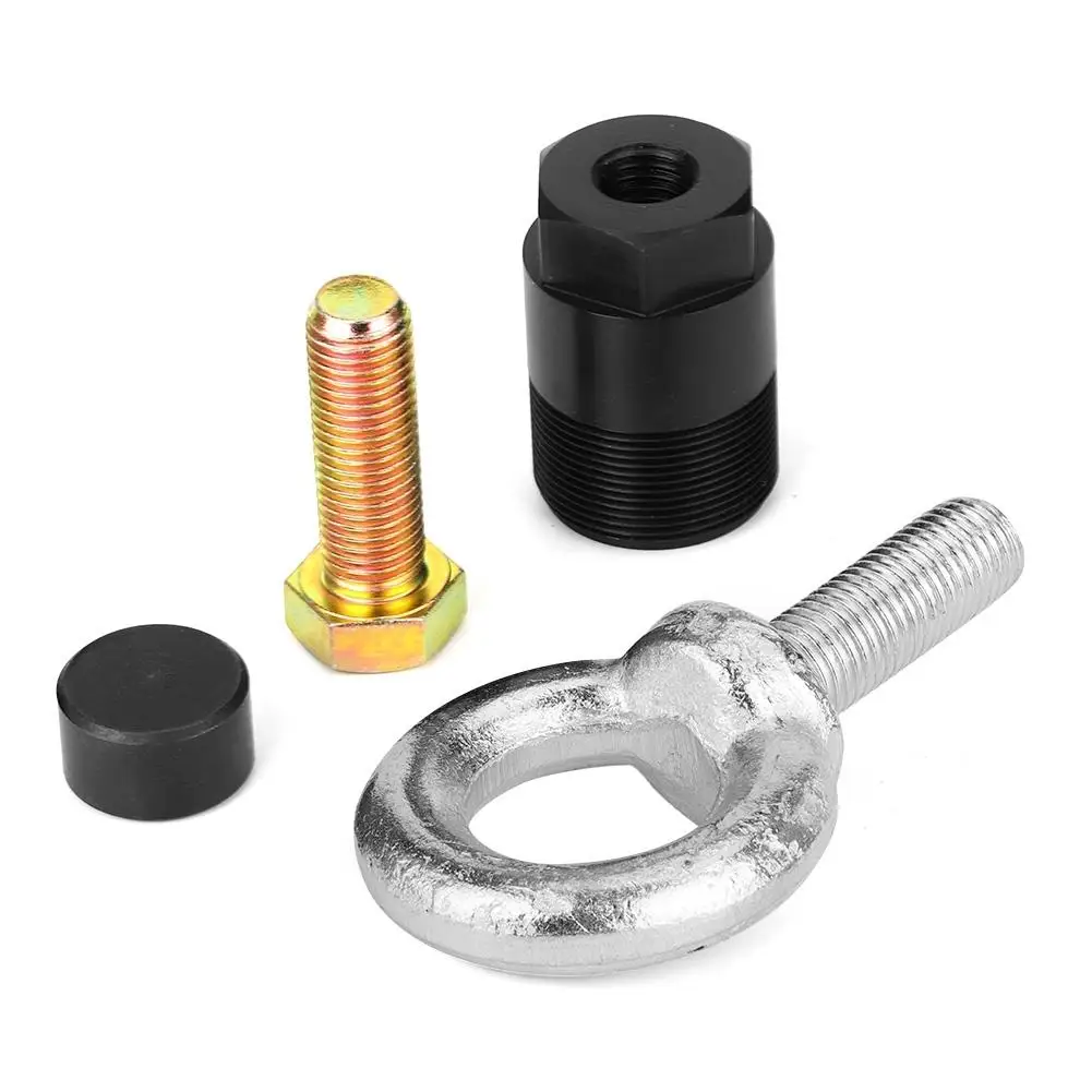

91-849154T1 Steel Alloy Practical Sturdy Flywheel Puller Heavy Duty Lifting Ring Anodised Replacement for Force repairing
