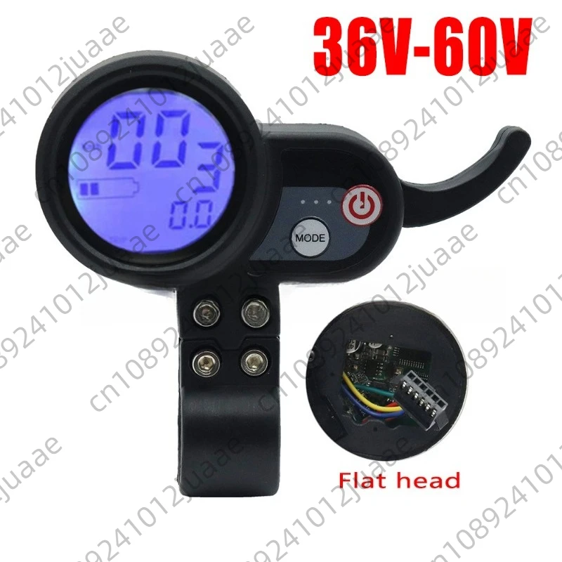 electric scooter accessories 60V 50A dual drive controller LCD speedometer accelerator throttle