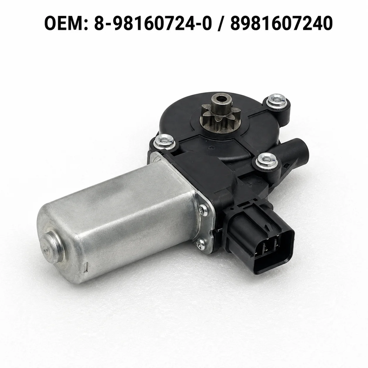 6 Pins Front Left LH Power Window Regulator Lift Motor for Isuzu D-MAX II DMAX Pickup 2012-2019 Replace 8-98160-724-0 8981607240