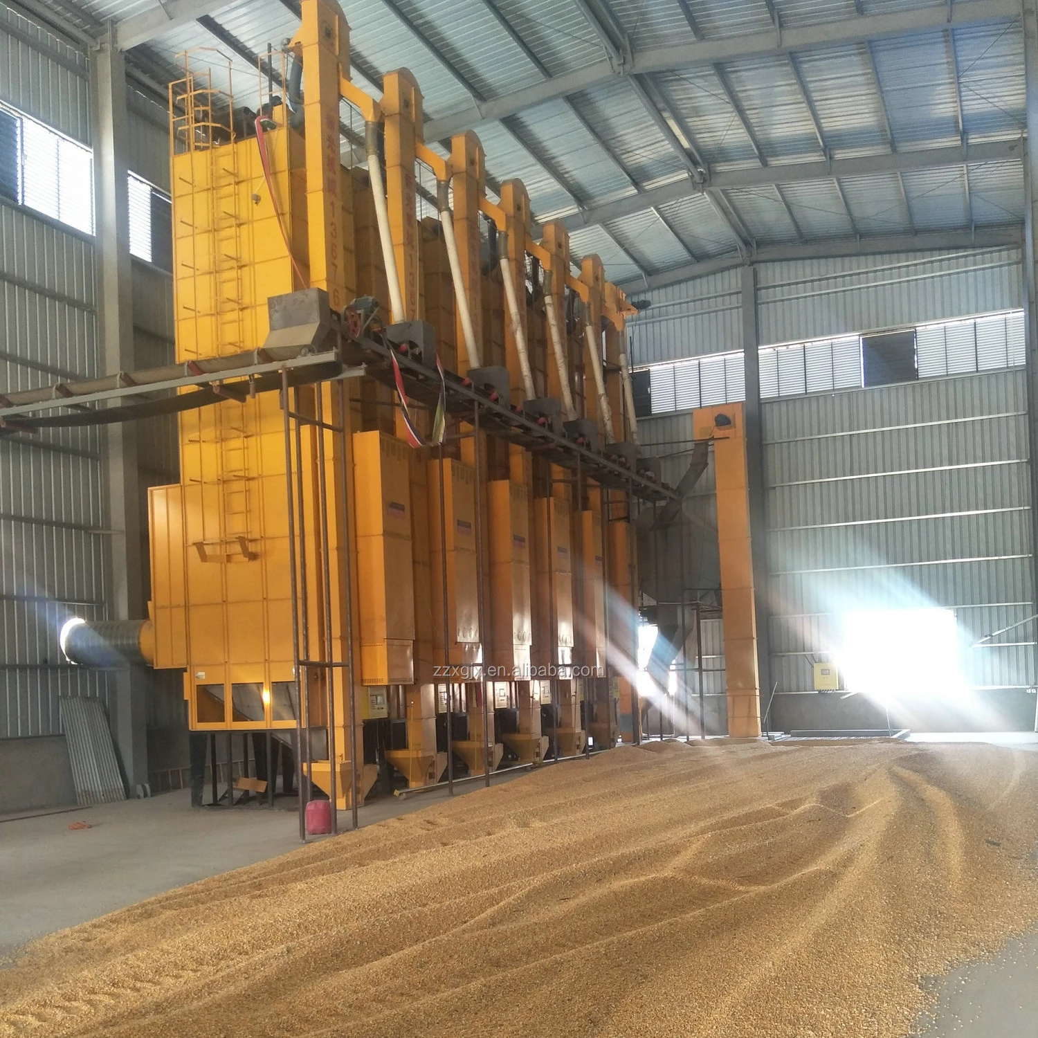 50t Per Day High Efficiency Grain Dryer Paddy Dryer Production Line --- XinGuang Manufacture