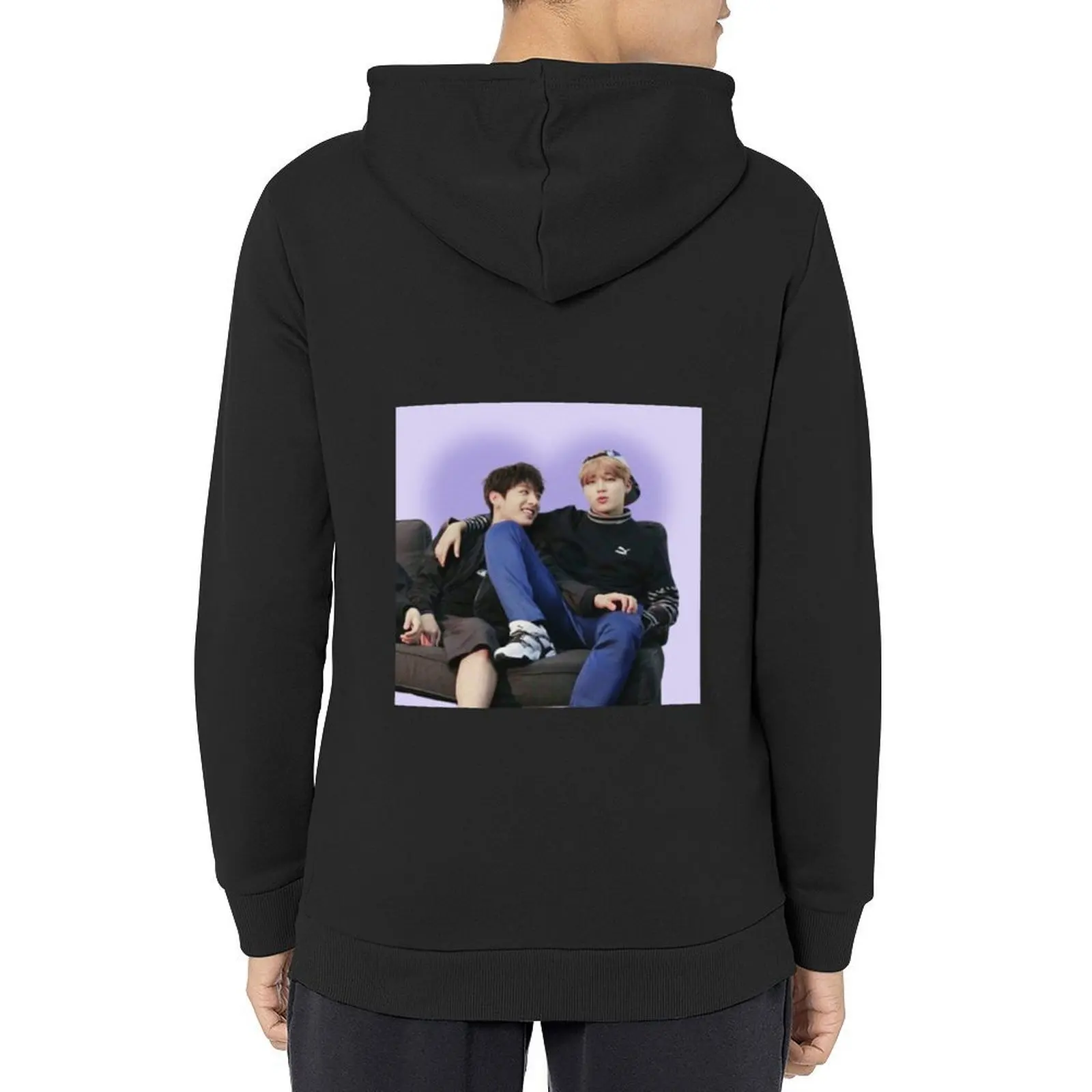 

Jikook heart #1 Hoodie anime clothes men's autumn clothes blouse mens clothing tracksuit men