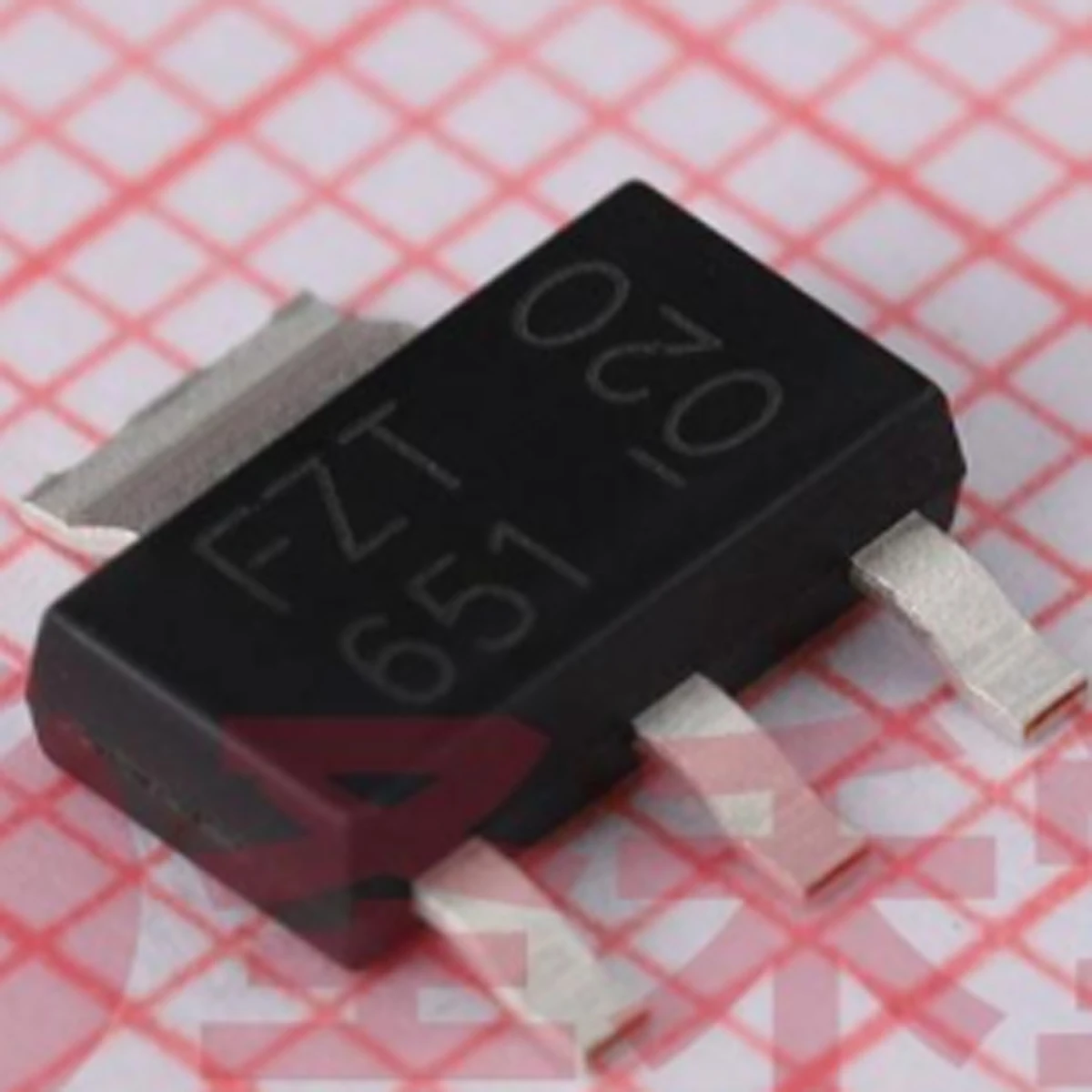 10PCS original FZT651 transistor BJT 2W 60V 3A NPN SOT-223-3: FZT651TA