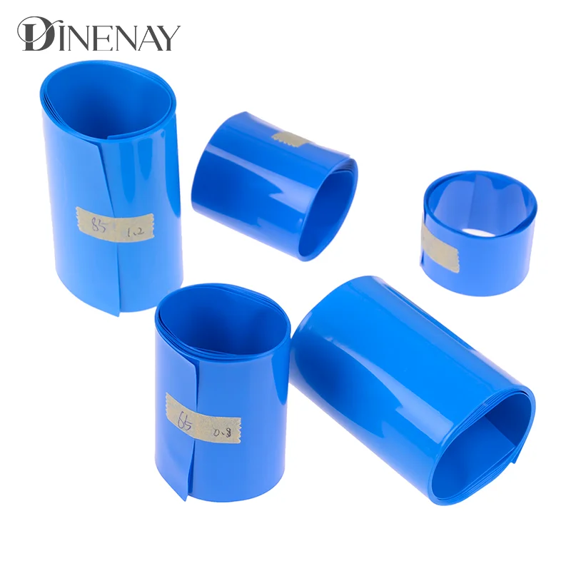 Sarung plester Film dapat menyusut, 18650 Li-ion baterai Heat Shrink Tube bungkus kulit PVC dapat menyusut