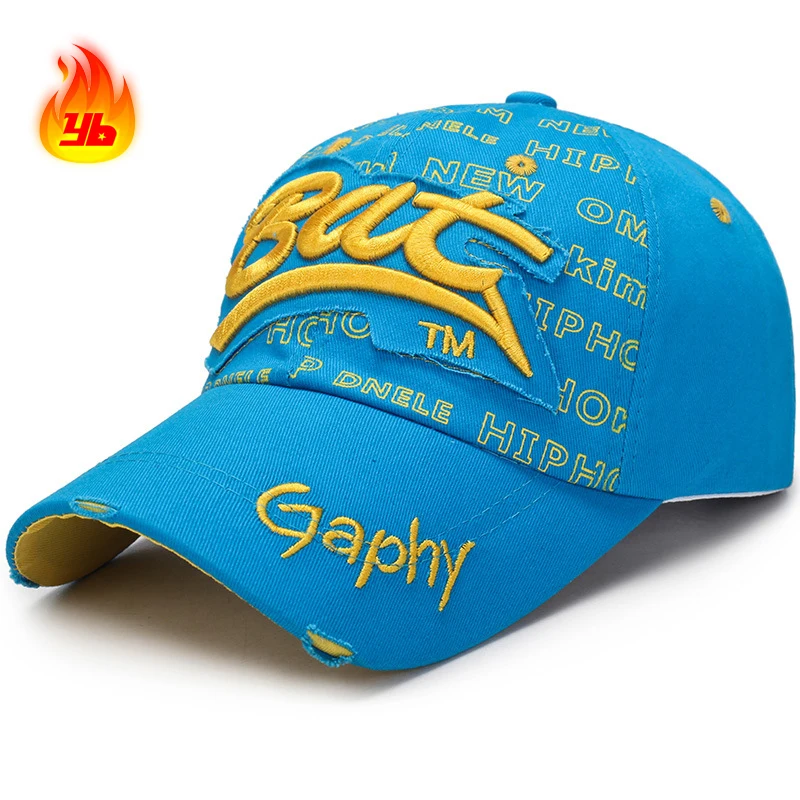 3D-Buchstaben-Stickerei-Patch, Baumwoll-Baseballkappe, verstellbarer Hinterkopf, neue Herren- und Damen-Outdoor-Freizeit-Sport-Sonnenkappe, Trucker-Caps, Dad-Hat – Detail 12