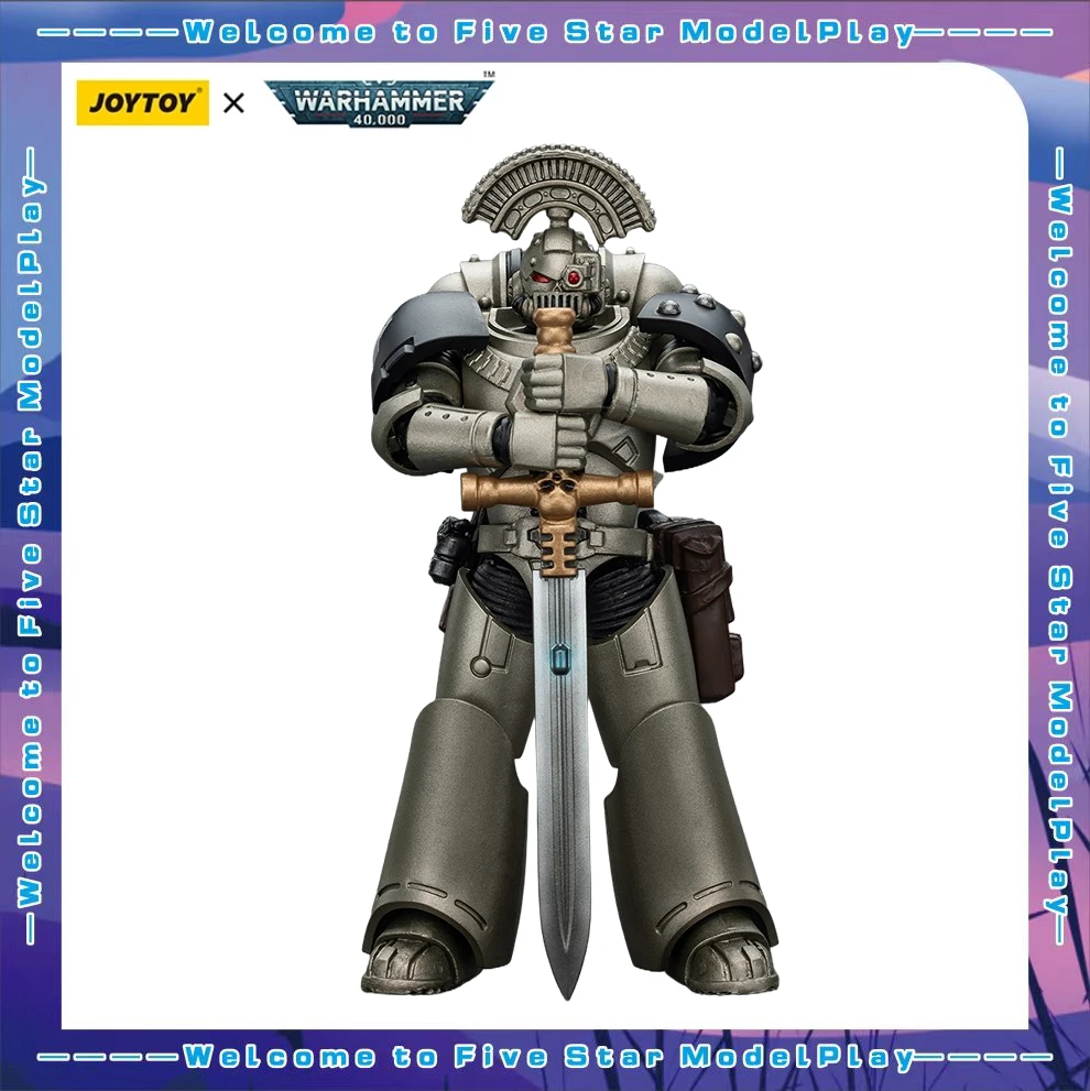 

【FS】JOYTOY Warhammer 40K Scale 1/18 Action Figures Iron Warriors MKVI Tactical Sergeantr Models Toys Gifts