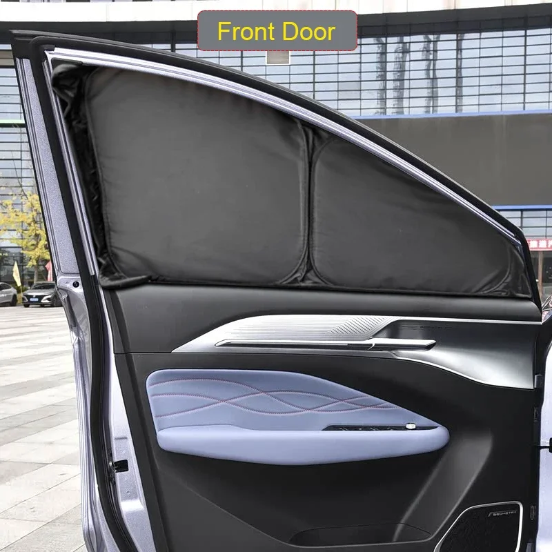 

Car Black Window Privacy Sunshade Anti-UV Heat Insulation For GEELY GEOMETRY C 2020-2026 Auto Protect Cover Interior Accessory