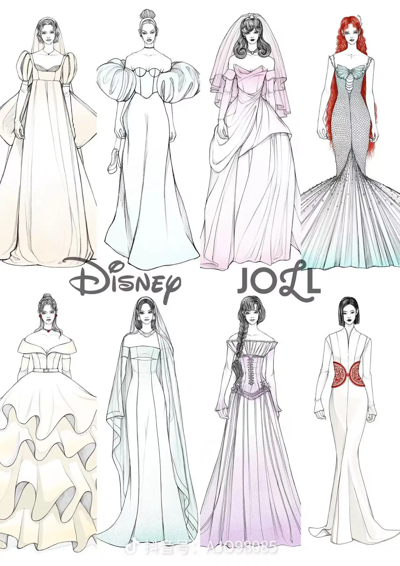 Customized Color, Customized Size, Design, Additional Payment Link, Optional Lace, and Design Modification 2027