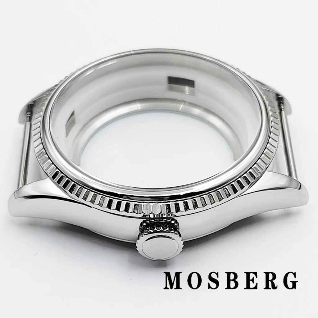 39 мм, зеркальная нержавеющая сталь для часов NH35 NH36, запчасти для автоматического движения