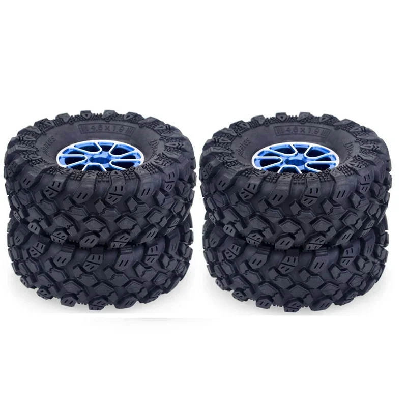 

ZD Racing 1/10 RC Crawler Truck Wheels Tires for Redcat HPI FTX Mauler TRX4 RGT Traction Hobby Founder II Axial SCX10 II