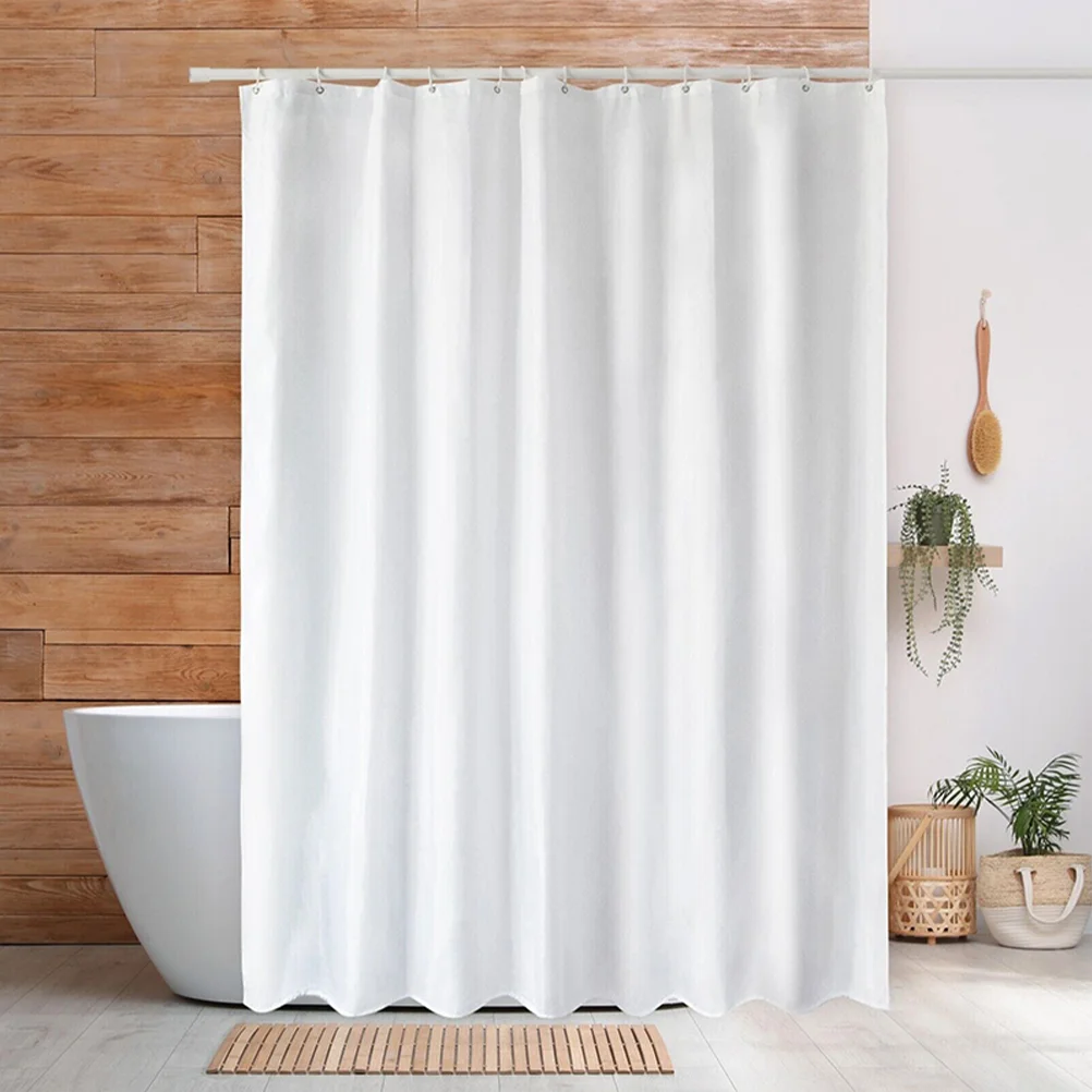 Water Proof Drapes Bathroom Polyester Shower Curtain Curtains Cloth For Clearance