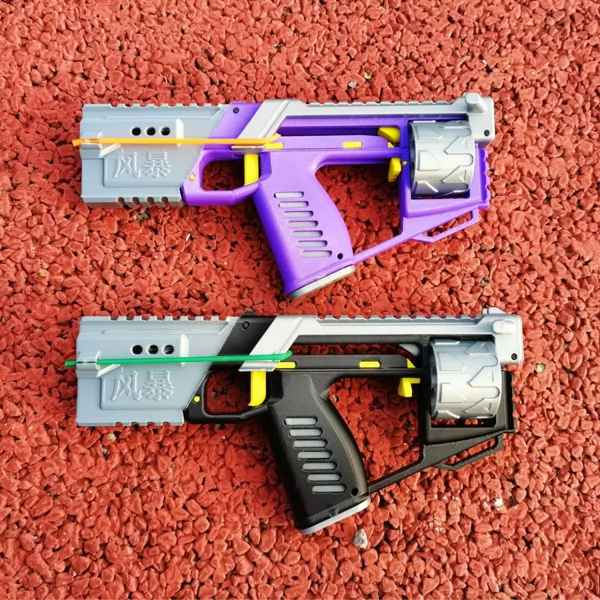 NEW Plastic Rubber Band Soft Bullets Gun Toys Creative Gift Toy For Men