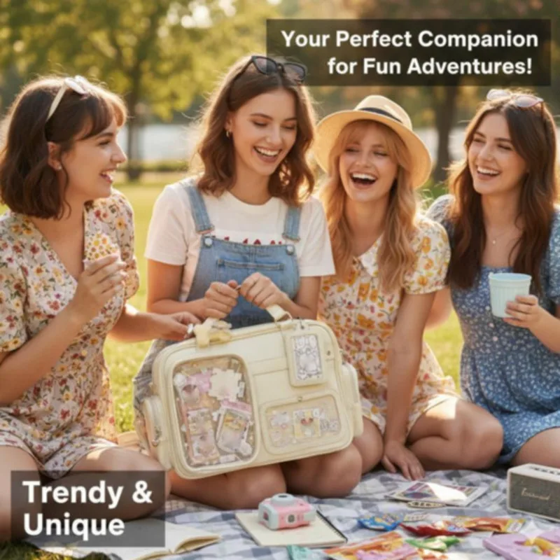 

Star Fan Itabag Y2K Tote Bag Itabag Girl Concert Light Board Backpacks Students High Capacity Crossbody Shoulder Bag Girls New