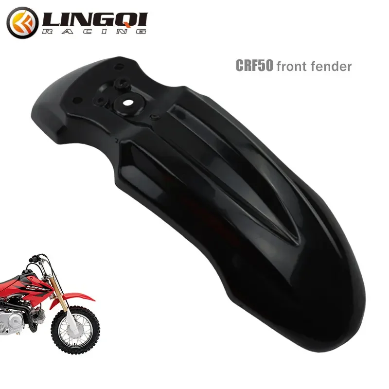 Motorcycle For CRF50 Front Fender Plastic Mudguard Protective Cover Splash Mud Guard For CRF 50  Motorbike Accessories