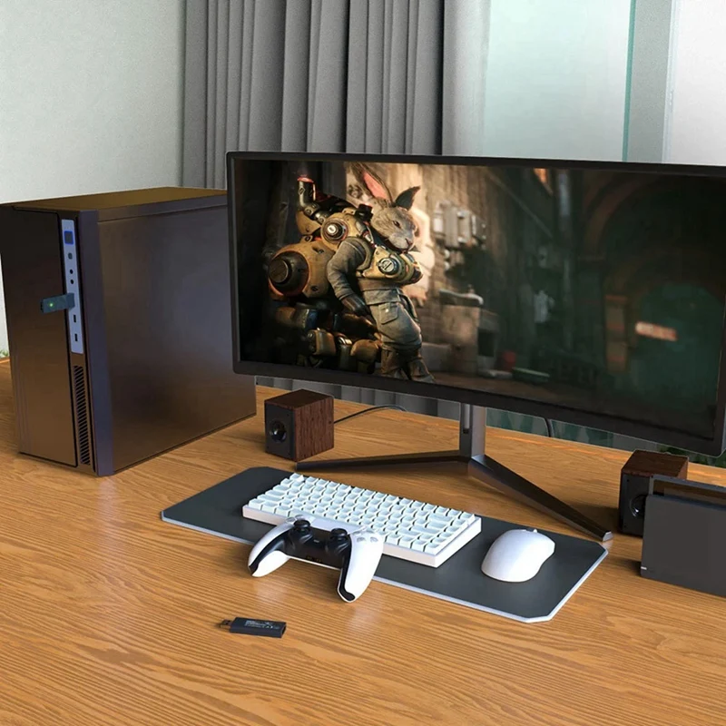 Magia-Adaptador USB NS 2 para controlador, vara de luta para PC NS Switch, NEOGEO MINI, PS5, PS4, One S