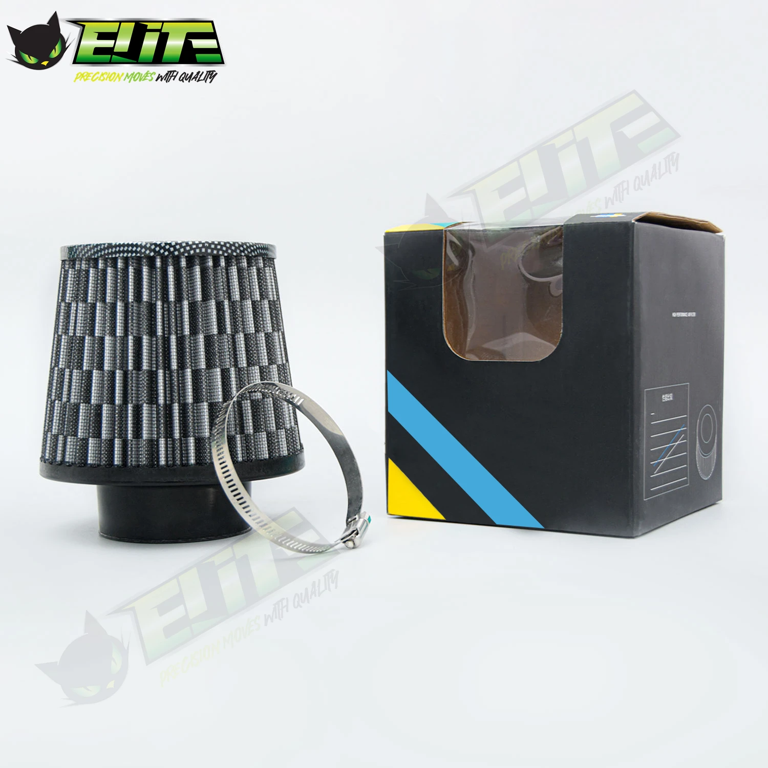 JDM Universal 3inch 76mm Air Fliter Mushroom Head High Flow Cold Air Intake Filter