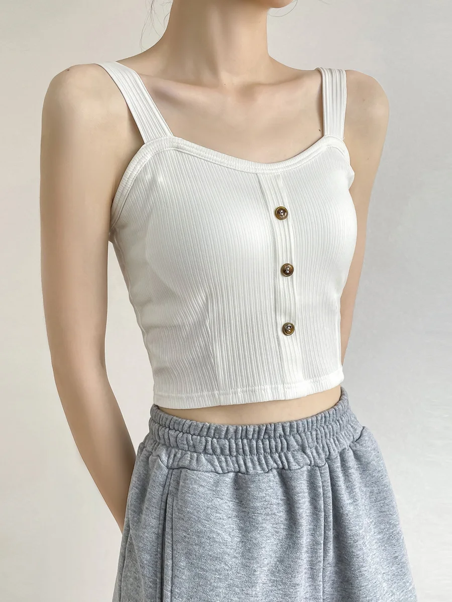 

plus Size Women's Sweet Spicy Sexy Loose Tank Top Summer Versatile Base Layer Outerwear 300 Pou Comfortable Casual Vest