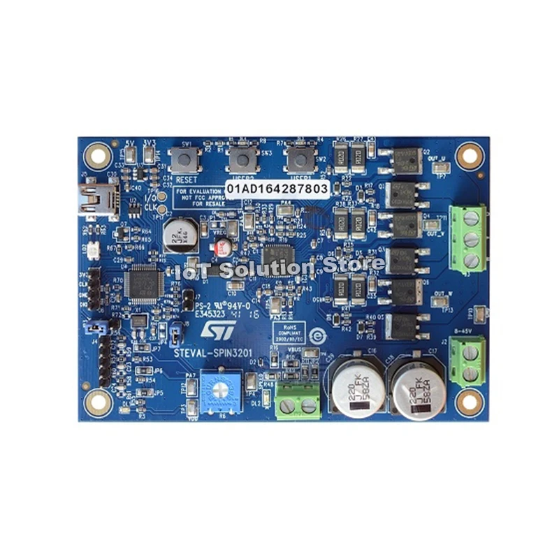 STEVAL-SPIN3201 STSPIN32F0 Advanced BLDC controller with embedded STM32 MCU evaluation board STEVAL SPIN3201