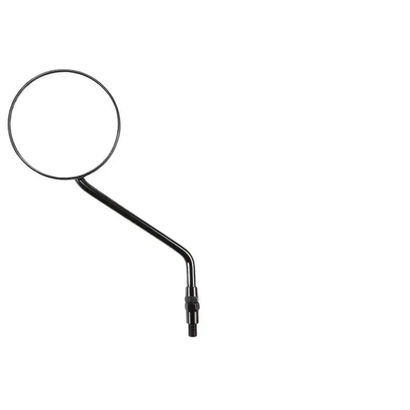 Universal Round Rearview Mirror 10mm Screw Positive & Reverse Thread For Motorcycle E-bike Scooter