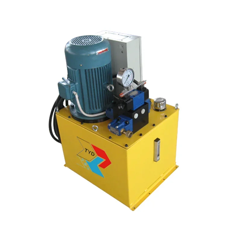 240v Double Acting Portable 70MPa Electromagnetic Reversing Electric Hydraulic Pump Industrial Use 15 30 L