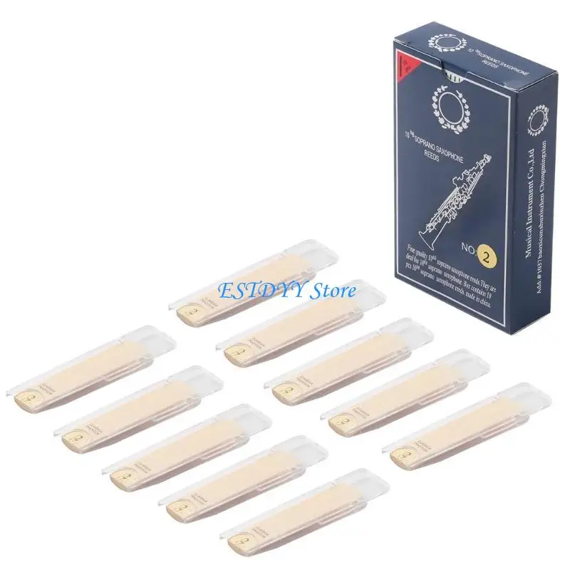 

G6DE 10Pcs 2.0 2.5 Soprano Saxophone Woodwind Instrument Parts Accessories