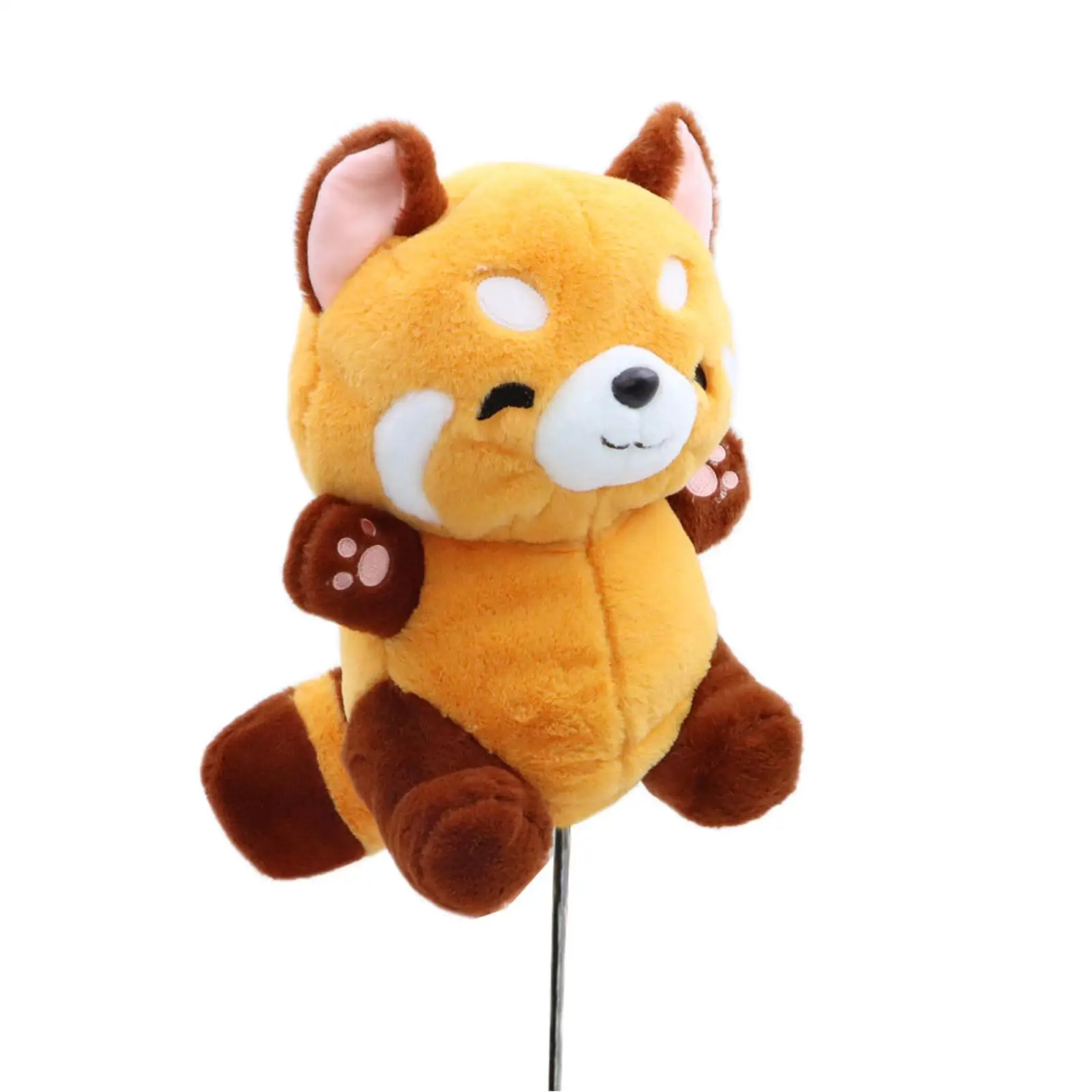 

Raccoon Plush Driver Head Cover Cute Gift Scratch Resistant Adorable Novelty Funny Golf Headcover Golf Club Head Cover Protector