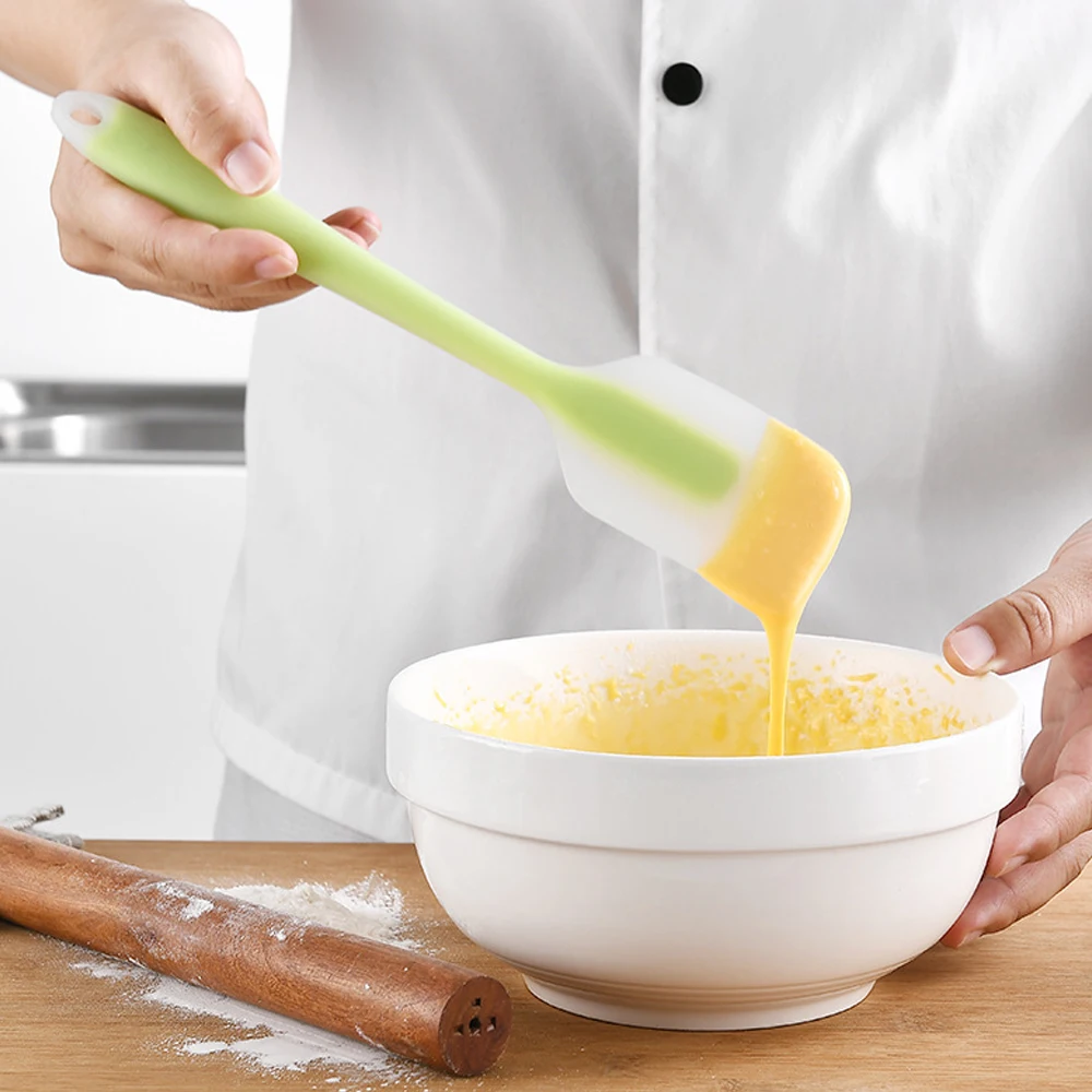 Kitchen Utensils Heat Pastry Mini Resistant Baking Bar Spatula Accessories Bakeware Translucent Cream Silicone Tools