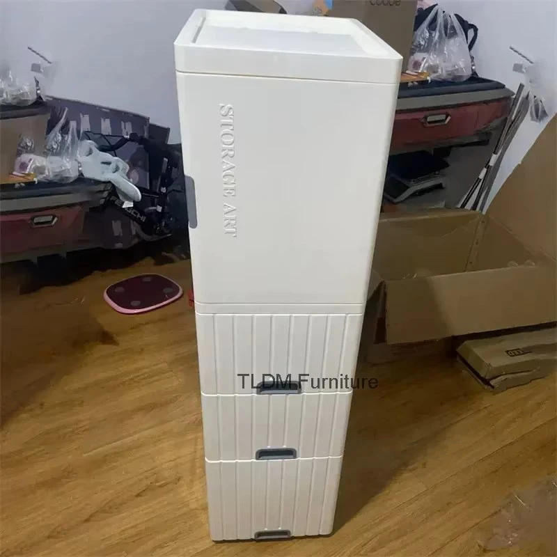 Bathroom Gap Storage CabinetSimple Storages Rack Wc Furniture Bedroom Plastic Drawer Storages Cabinets On Casters For Kitchen K