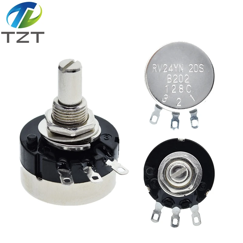 1pcs RV24YN20S B201 B501 B102 B202 B502 B103 B203 B503 B104 B204 B254 B504 B105 500 ohm 10K 20K 50K 100K 200K ohm Potentiometer image 3
