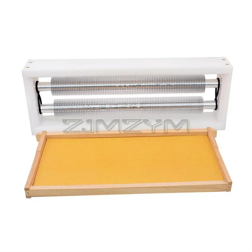 Honey Roller Honey Cutter Honeycomb Broken Cover Beekeeping Equipment Honeycomb Frame Honey Remover Double Roller Honey Uncapper