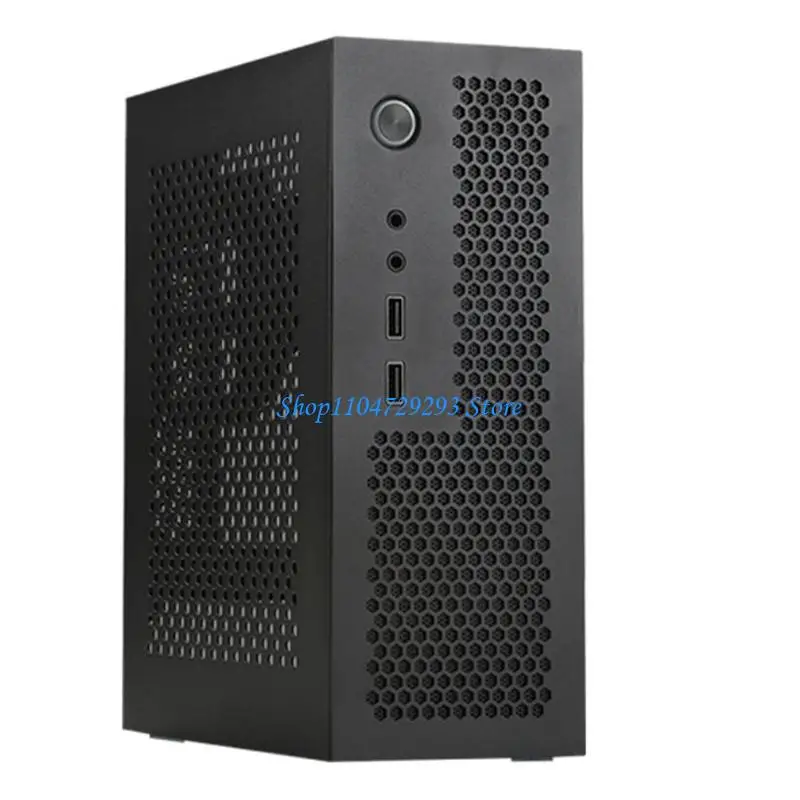 Y2GD A09 Mini ITX Desktop HTPC Computer Case для материнских плат ITX Small 1u Gaming PC Case Chasis для дома и офиса