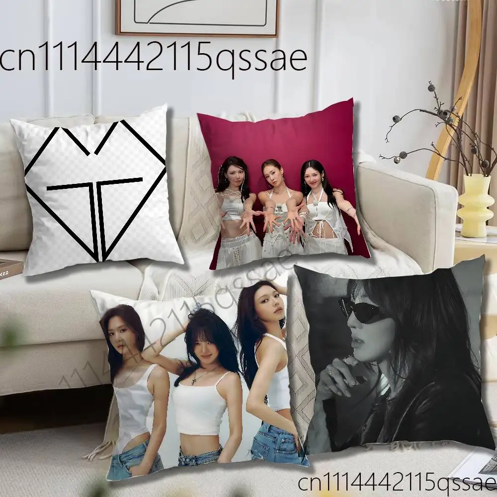 FOR Girls Generation Skibidi Pillow Case Square Bedroom Sofa Leisure Comfort Cushion Car Home Decoration