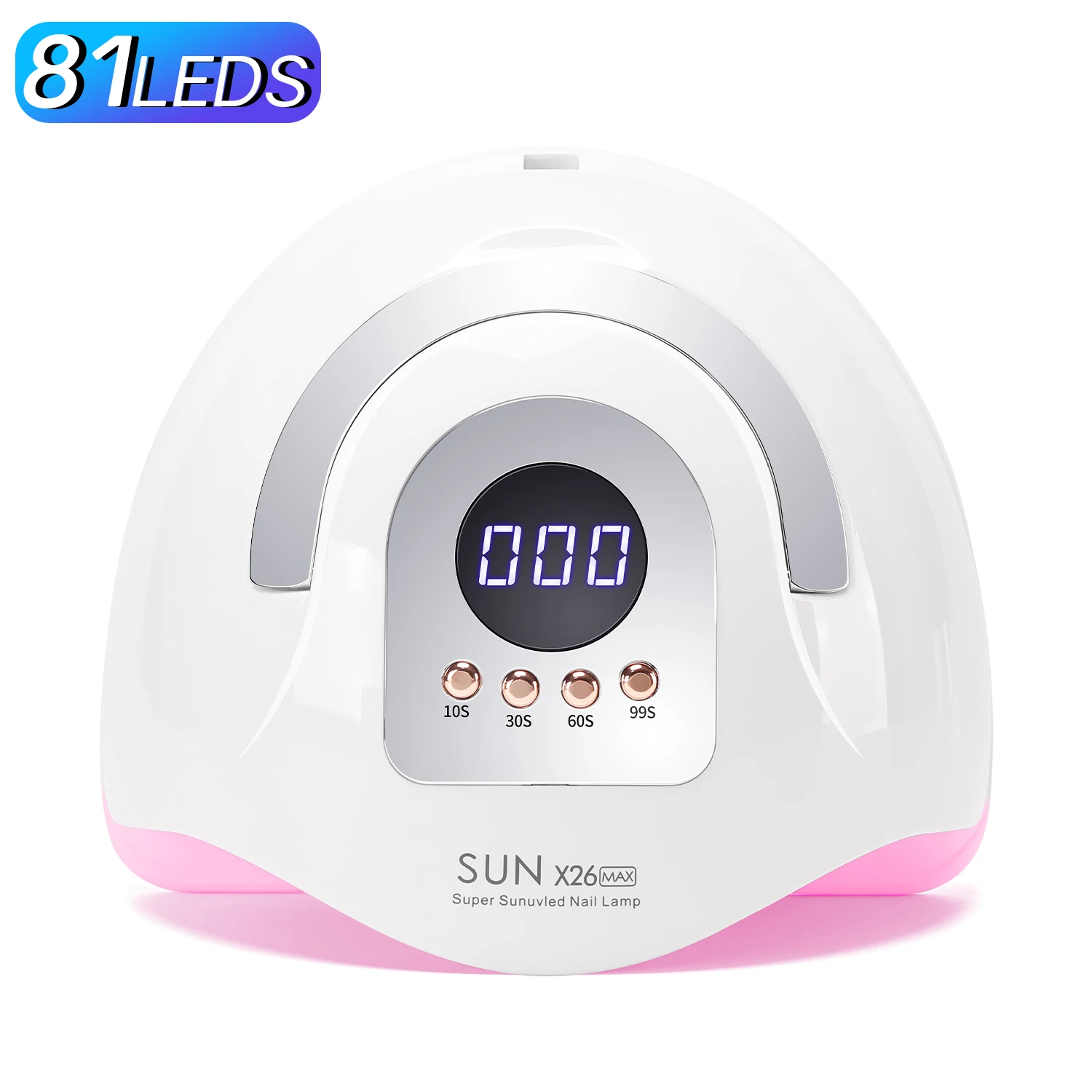 UV LED-nagellamp 380W nageluithardingslampen voor thuissalon Krachtige LED-drooglampen voor alle gellak Professionele nagelapparatuur