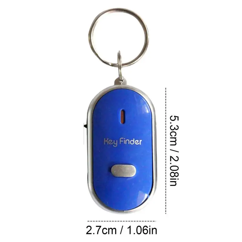 Wireless Mini Schlüssel bund Anti-Lost Whistle Sound Control Locator Fern alarm Tracker Tracking-Gerät mit LED-Key-Finder