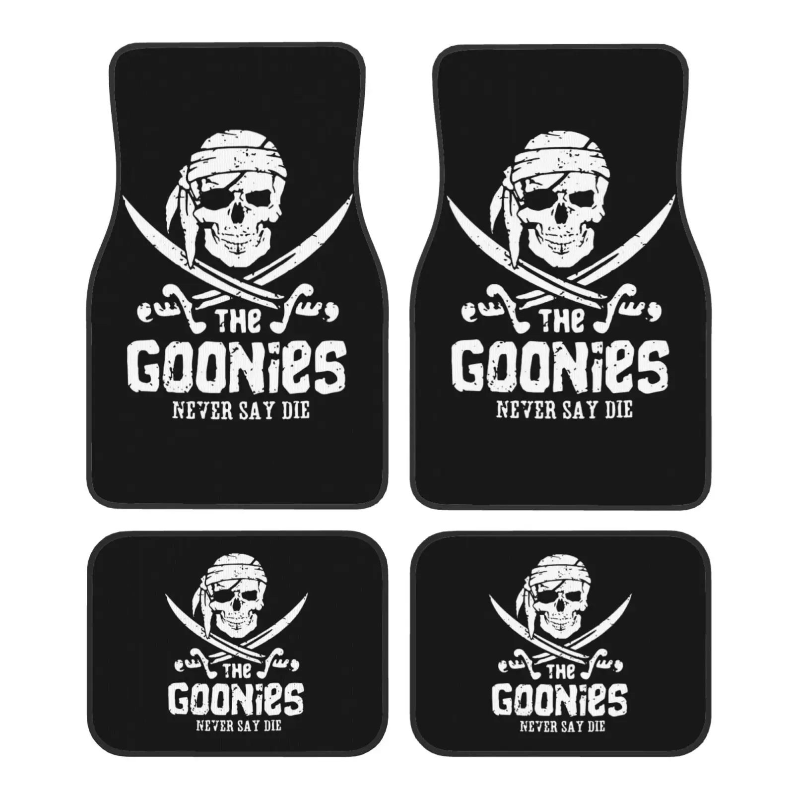 

Pirate Skull Series Car Floor Mat Car Anti Fouling and Anti Slip Car Floor Mat Front and Rear 4-piece Type