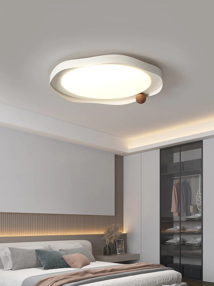 الحديثة الأبيض ضوء السقف عكس الضوء LED تركيبة إضاءة لغرفة النوم غرفة المعيشة شقة المطبخ جولة مصباح السقف رقيقة جدا
