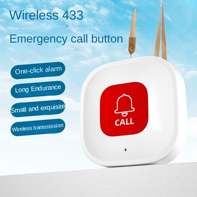 WiFi Emergency Call Button for Nursing Home, Remote, Wireless SOS Button, Security Protection, Smart Life Products