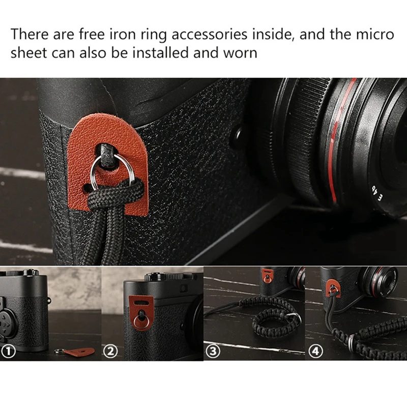 สายรัดข้อมือกล้อง SLR สายรัดข้อมือสายรัดกล้องเดี่ยวขนาดเล็กสายคล้องมือสายรัดข้อมือกล้อง SLR 40cm