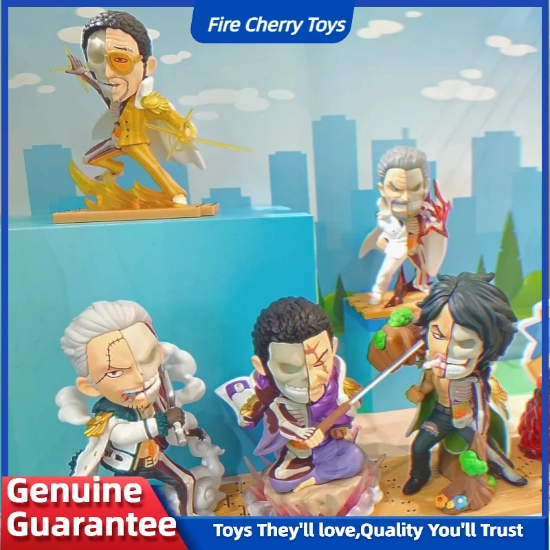 

Оригинальная цельная 8-я адмирал ВМФ Луффи, серия полуанатомии, слепая коробка, поколение, мультяшная фигурка Луффи, орнамент, подарок