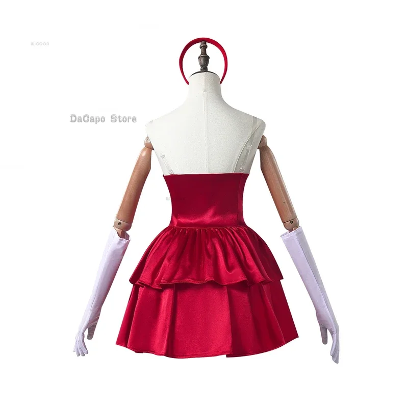 QQ8 Anime Perfect Movie Blu Mima Kirigoe Rumi Costumi Cosplay Parrucca Abito rosso Donna Halloween Spaventoso Film Party Gioco di ruolo Fanc5Lk¥
