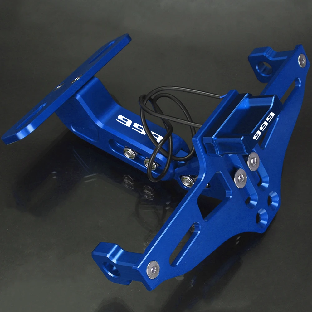 

Motorcycle Rear License Plate Mount Holder and Turn Signal Lights LED License Frame For DUCATI 999 S R 2003-2006 2005 2004 2003