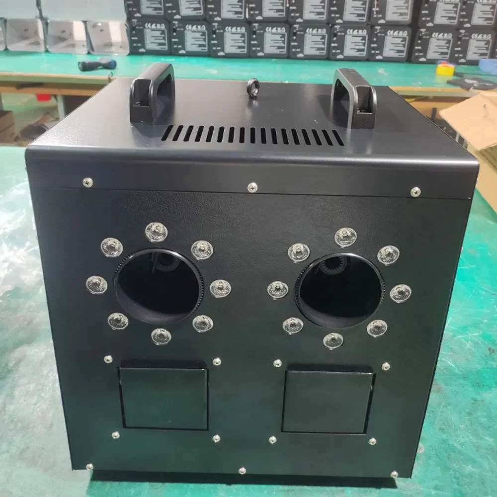 

1500W Bubble Fog Machine with Remote LED Lights for Night Club Party Effects