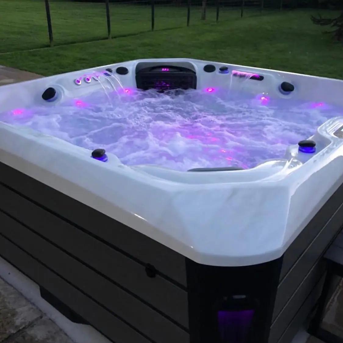 Sunrans Spa Exterior Whirlpool Tubs And Baths Quality Luxury 5 6 Person Us Balboa Garden Hot Tub Swim Spas Pool Outdoor