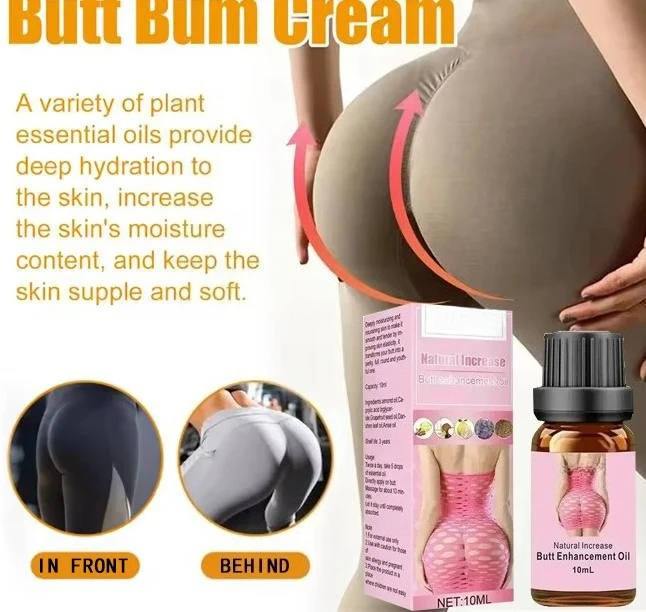 

Массажное масло для улучшения бедер улучшает закругленные ягодицы