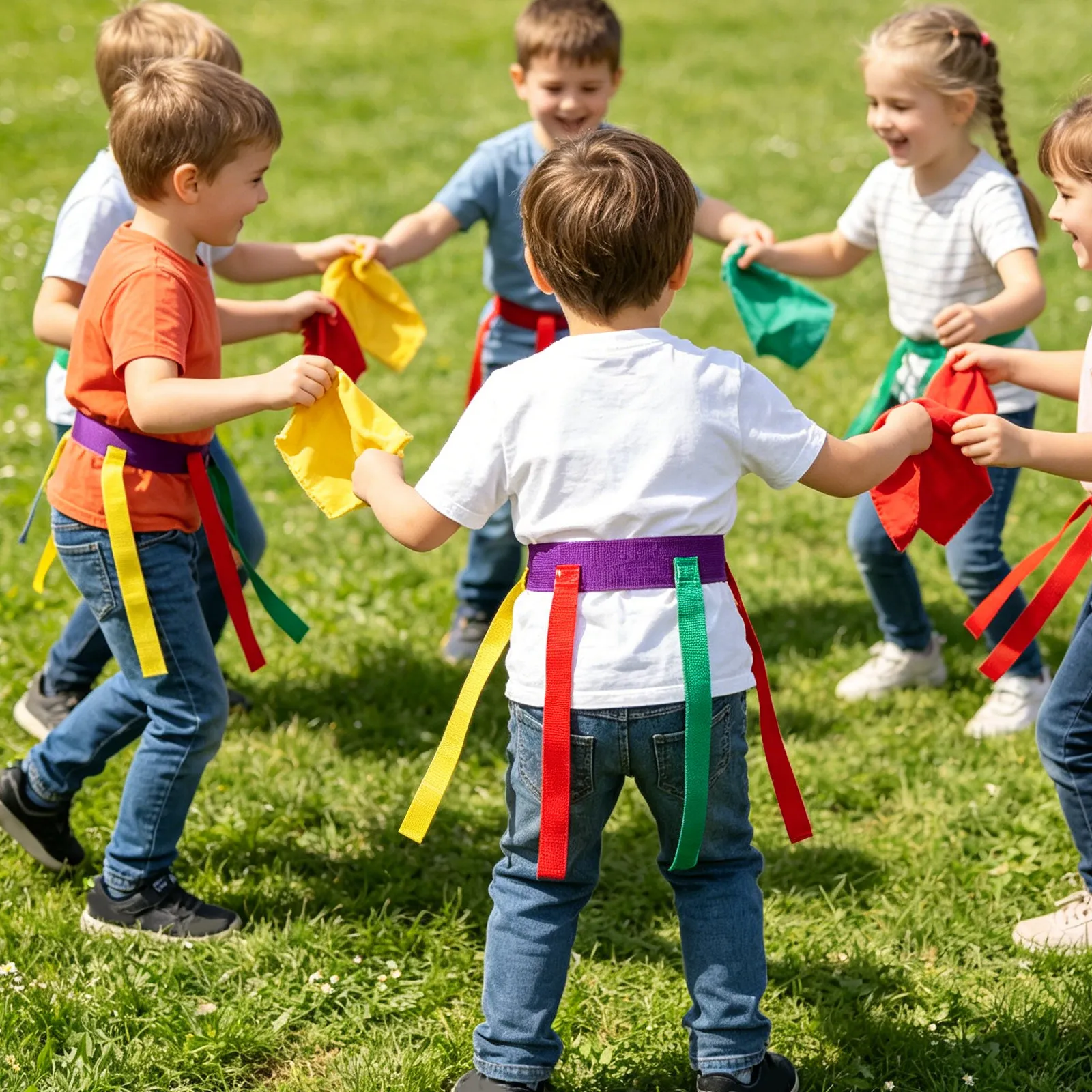 5 Adet Çocuk Bayrak Futbolu Ke - Kids Outdoor Games incelemesi ve fiyatı